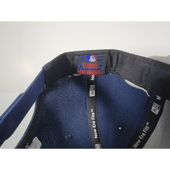 New York Yankees MLB Blue Snapback Cap Side Split City and Team Pride Hat - Picture 6 of 7